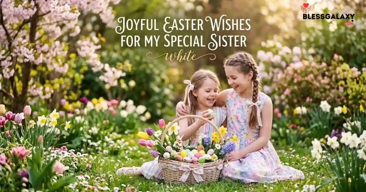 285+ Easter Wishes For Sister Beautiful Blessings & Messages