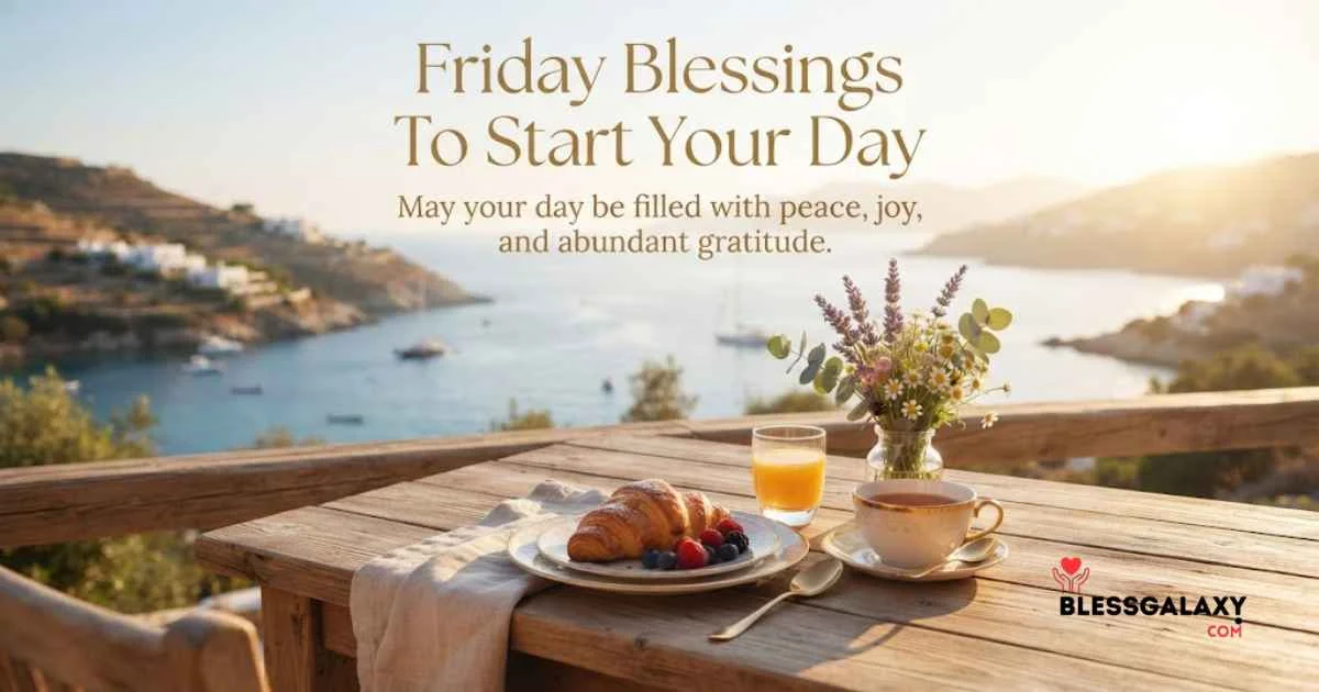 Friday Blessings To Start Your Days