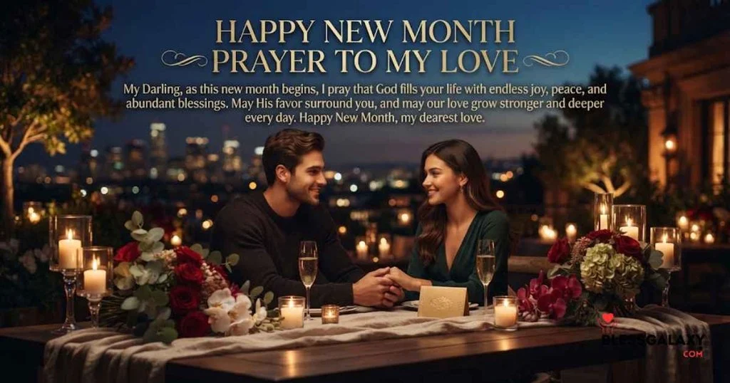 Happy New Month Prayer To My Love