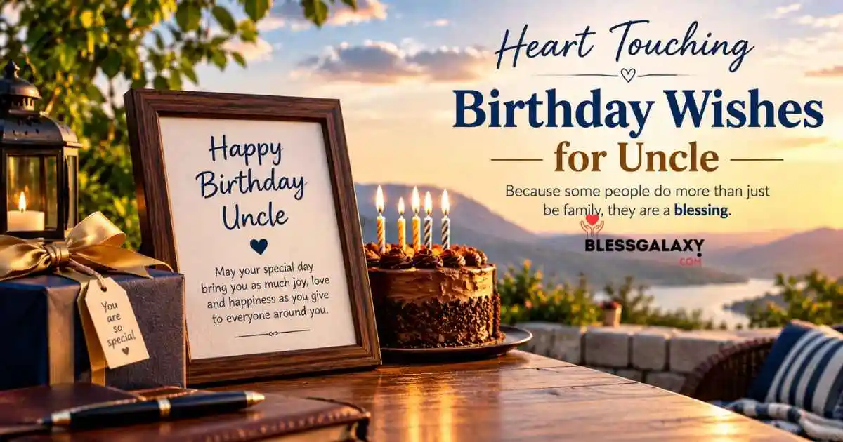 Heart Touching Birthday Wishes For Uncle
