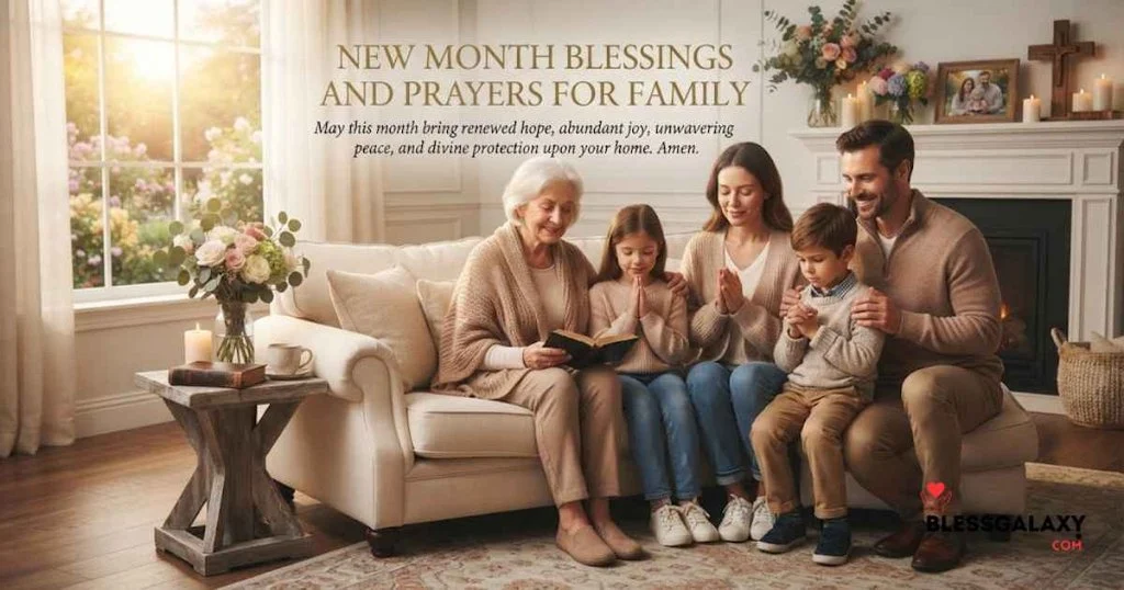 New Month Blessings And Prayers For Family