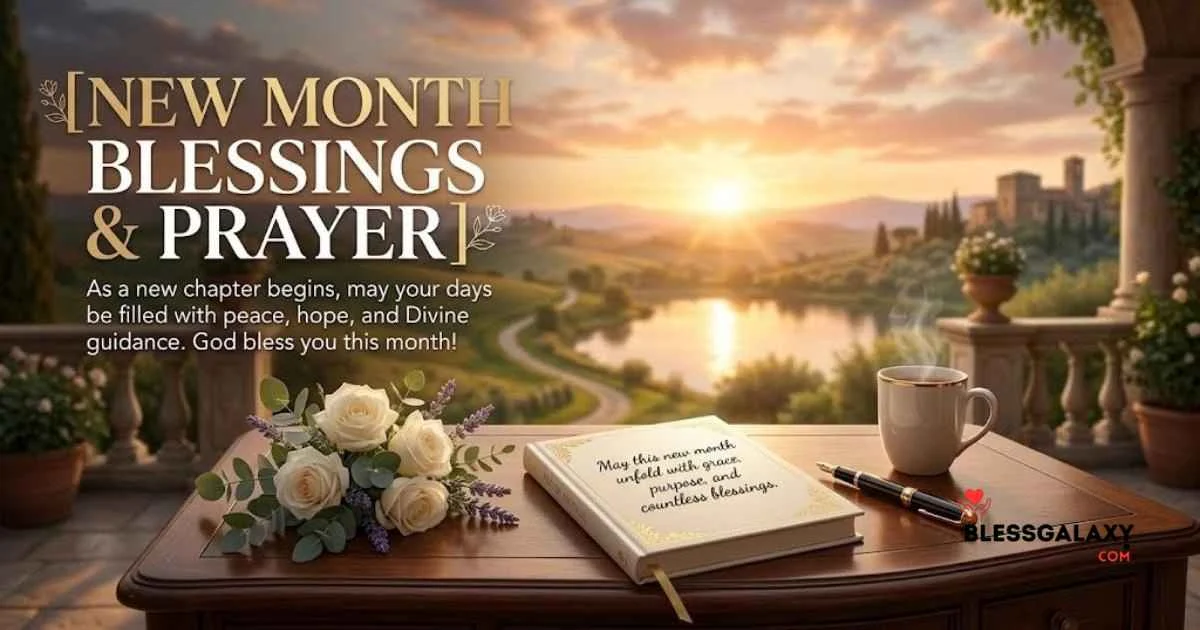 New Month Blessings And Prayerss
