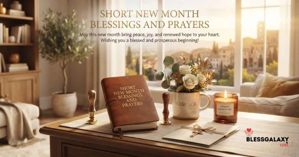 Short New Month Blessings And Prayers