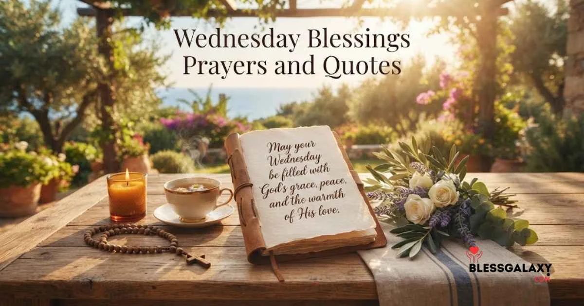 Wednesday Blessings Prayers And Quote
