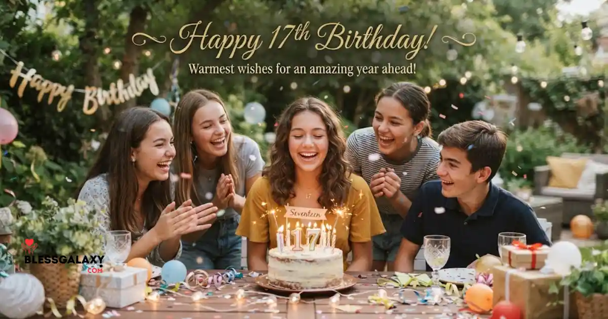 115+ Birthday Wishes For a 17-Year-Old Girl Funny & Heartfelt 