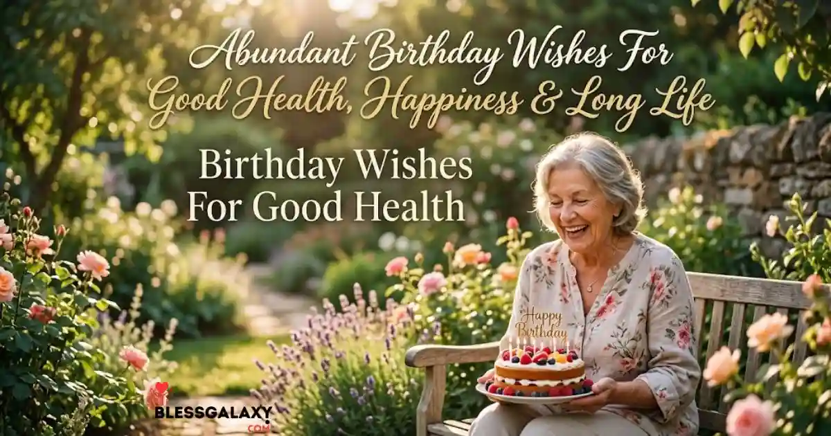 195+ Birthday Wishes For Good Health Short & Sweet! ( 2026 )