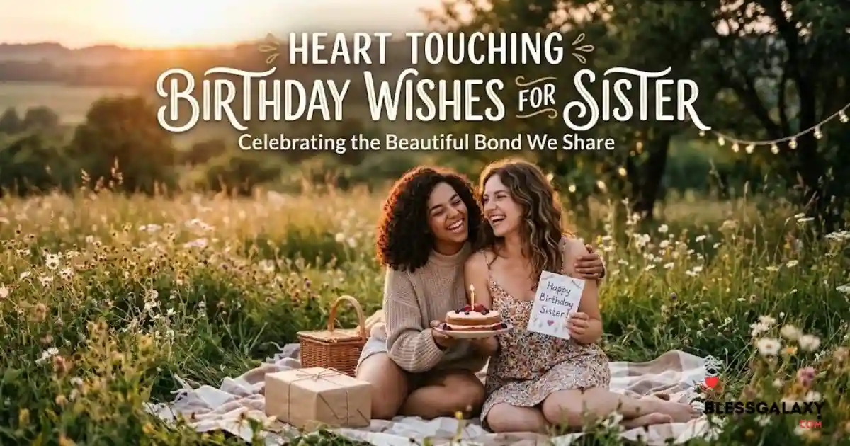 235+Heart Touching Birthday Wishes for Sister Quotes & Messages 