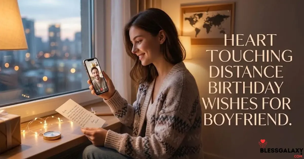 Heart Touching Distance Birthday Wishes For Boyfriend