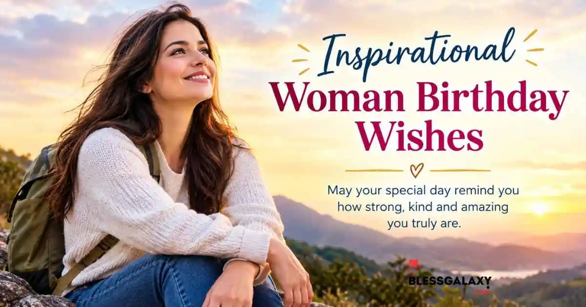Inspirational Woman Birthday Wishes