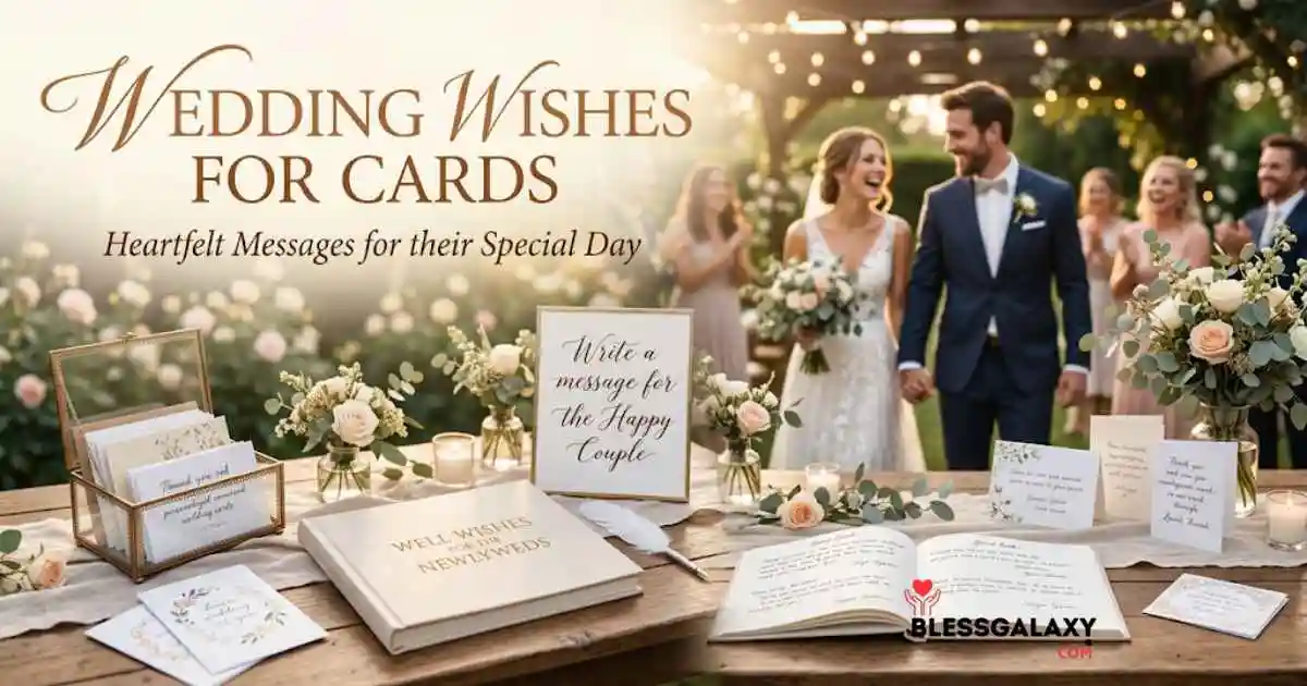 245+Wedding Wishes For Cards Short, Sweet Wishes &  Messages 