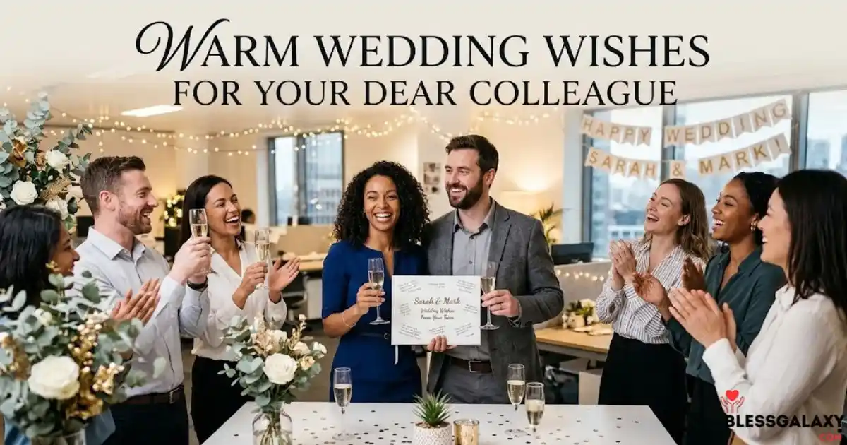 275+Wedding Wishes For Colleagues Heartfelt & Simple